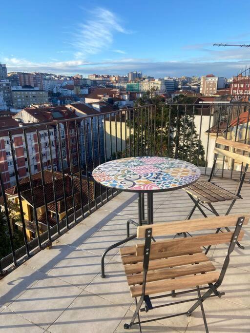 Апартаменты Acogedor Loft Con Vistas A La Ciudad Сантандер Экстерьер фото